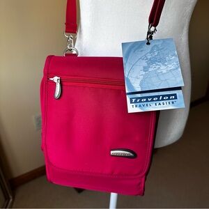 Travelon Anti-Theft Red Crossbody Bag